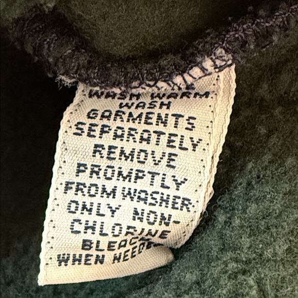 VTG Polo Golf Ralph Lauren Pullover Tartan Plaid Navy Green Stanton Logo Medium - Picture 7 of 8